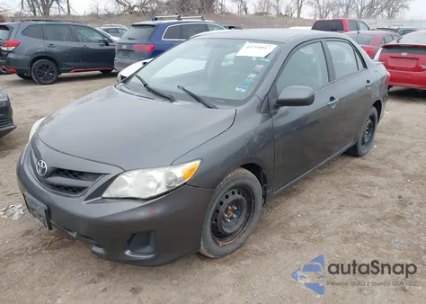 2012 Toyota Corolla Le z USA, uszkodzony, nr VIN 5YFBU4EE4CP043985